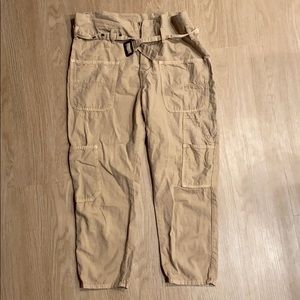 Free people belted cargo pants